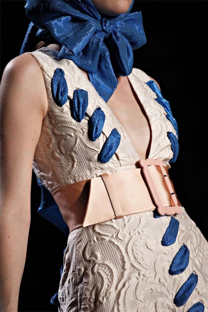 viktor and rolf dress mykonos blue